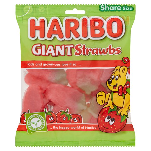 HARIBO GIANT STRAWBS - Exotic Blends FMCG & Spices