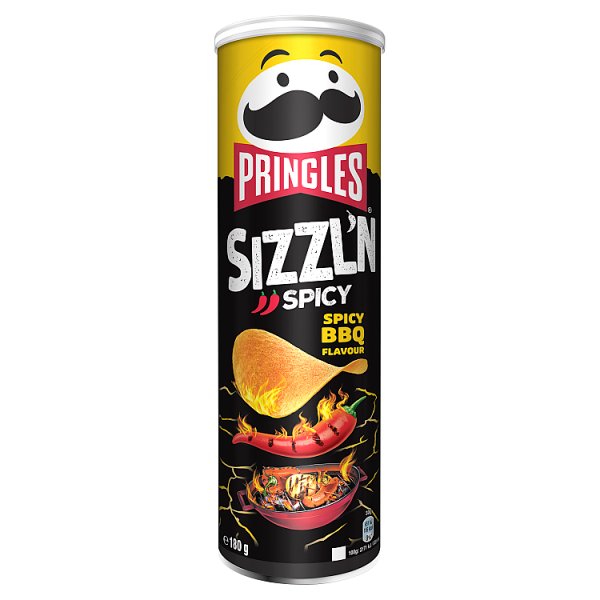 PRINGLES SIZZLN SPICY BBQ - Exotic Blends FMCG & Spices